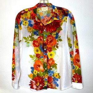 SEZANE Floral 'Piero' Blouse